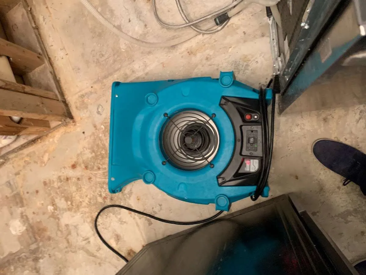 Air mover drying equipment for Mold Remediation & Removal in Wichita Falls